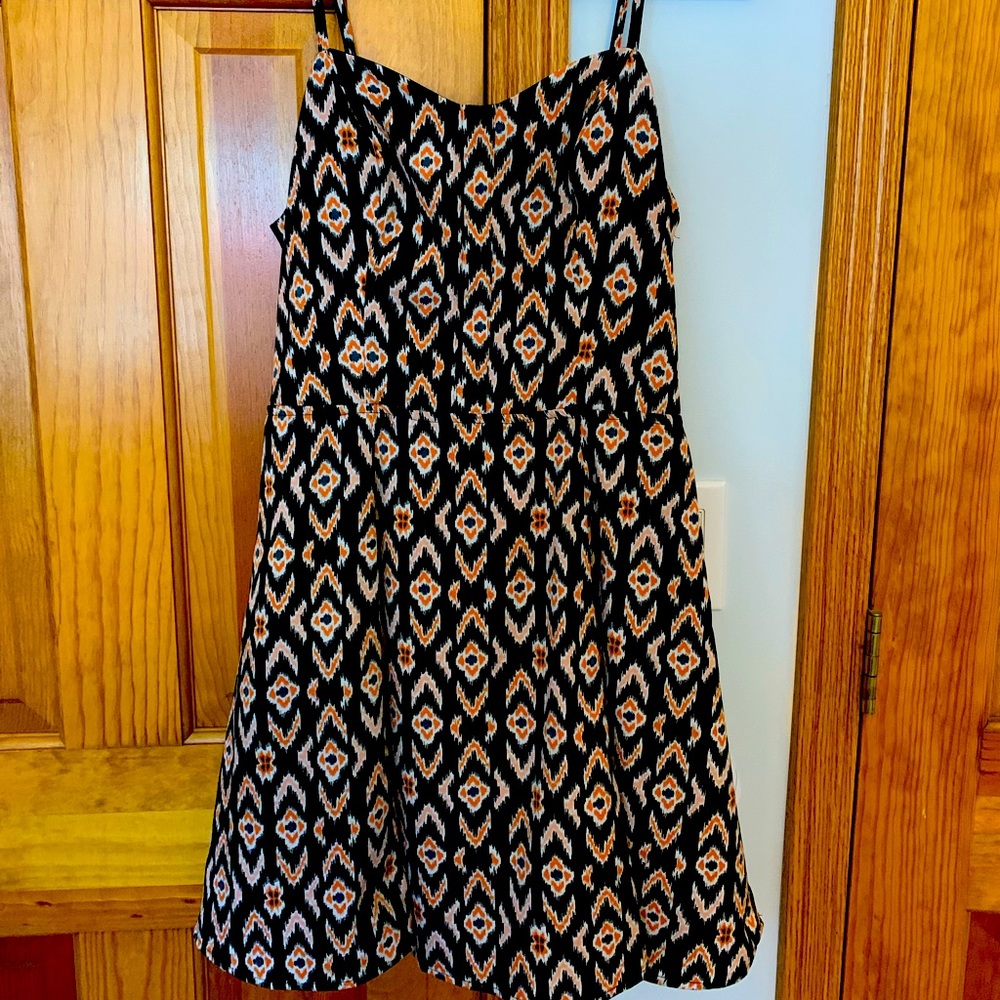 Ikat design dress